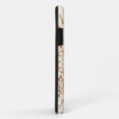 Coques Case-Mate iPhone Fleurs antiques vintages (Dos/Droite)