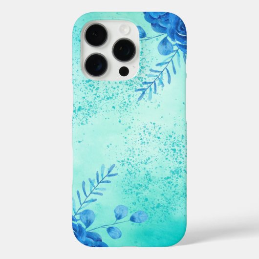 Coques Case-Mate iPhone Fleurs aquarelle cerise (Verso)