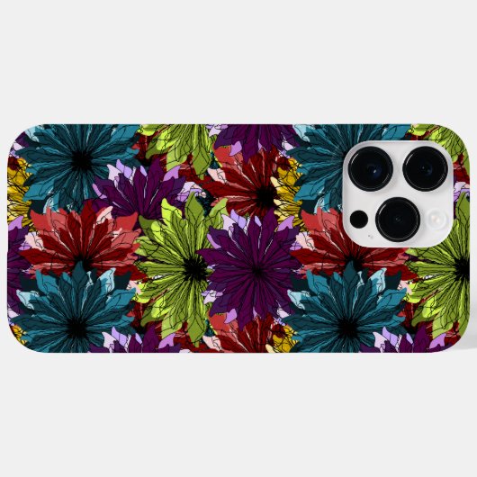 Coques Case-Mate iPhone Fleurs aquarelles (Verso (horizontal))