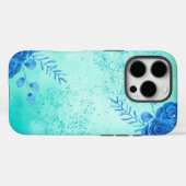 Coques Case-Mate iPhone Fleurs aquarelles cerises (Verso (horizontal))