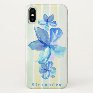 Case-Mate iPhone Case Fleurs aquarelles personnalisées