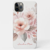 Coques Case-Mate iPhone Fleurs Aquarelles Sophistiquées Classiques (Dos)