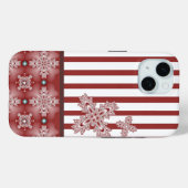 Coques Case-Mate iPhone Fleurs Artdeco dans le style rétro (Verso (horizontal))
