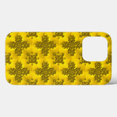 Coques Case-Mate iPhone Fleurs Artdeco dans le style rétro (Verso (horizontal))