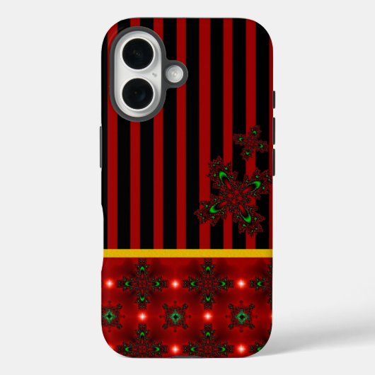 Coques Case-Mate iPhone Fleurs Artdeco dans le style rétro (Verso)