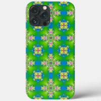 Fleurs Artdeco dans le style rétro