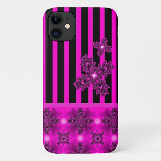 Coques Case-Mate iPhone Fleurs Artdeco dans le style rétro (Dos)