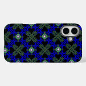 Coques Case-Mate iPhone Fleurs Artdeco dans le style rétro (Verso (horizontal))