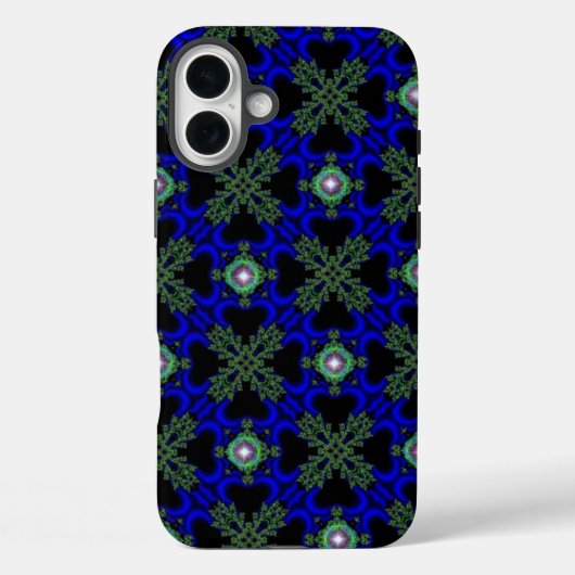 Coques Case-Mate iPhone Fleurs Artdeco dans le style rétro (Verso)