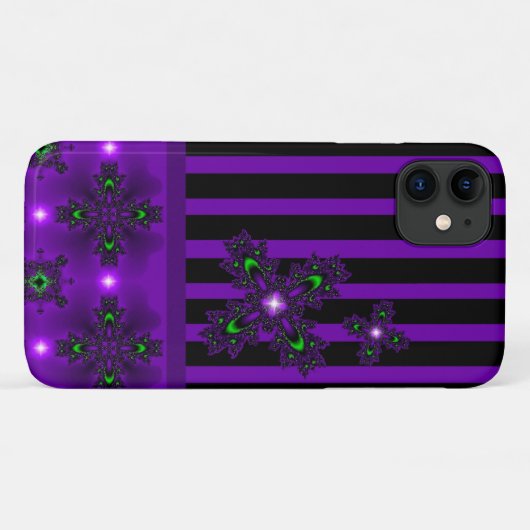 Coques Case-Mate iPhone Fleurs Artdeco dans le style rétro (Dos (Horizontal))