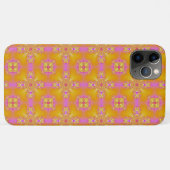 Coques Case-Mate iPhone Fleurs Artdeco dans le style rétro (Dos (Horizontal))