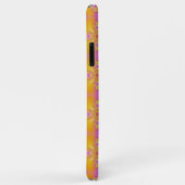 Coques Case-Mate iPhone Fleurs Artdeco dans le style rétro (Dos/Droite)