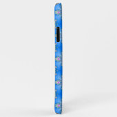 Coques Case-Mate iPhone Fleurs Artdeco dans le style rétro (Dos/Droite)