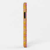 Coques Case-Mate iPhone Fleurs Artdeco dans le style rétro (Dos/Droite)