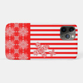 Coques Case-Mate iPhone Fleurs Artdeco dans le style rétro (Dos (Horizontal))