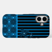 Coques Case-Mate iPhone Fleurs Artdeco dans le style rétro (Verso (horizontal))