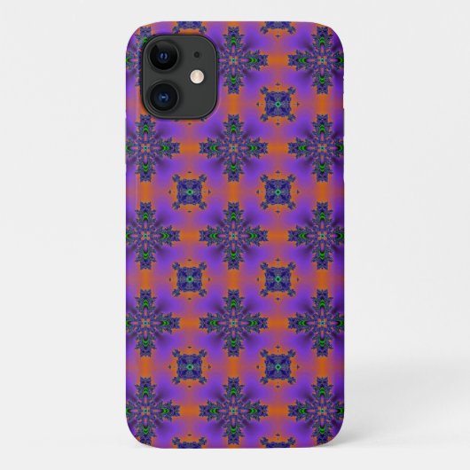 Coques Case-Mate iPhone Fleurs Artdeco dans le style rétro (Dos)
