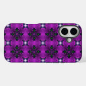 Coques Case-Mate iPhone Fleurs Artdeco dans le style rétro (Verso (horizontal))