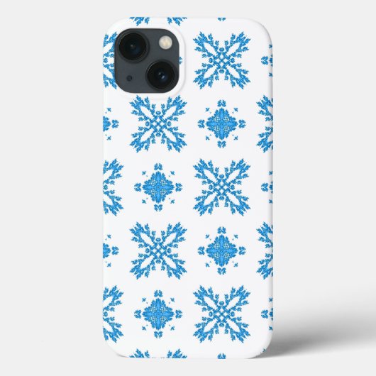 Coques Case-Mate iPhone Fleurs Artdeco dans le style rétro (Verso)