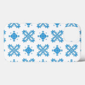 Coques Case-Mate iPhone Fleurs Artdeco dans le style rétro (Verso (horizontal))