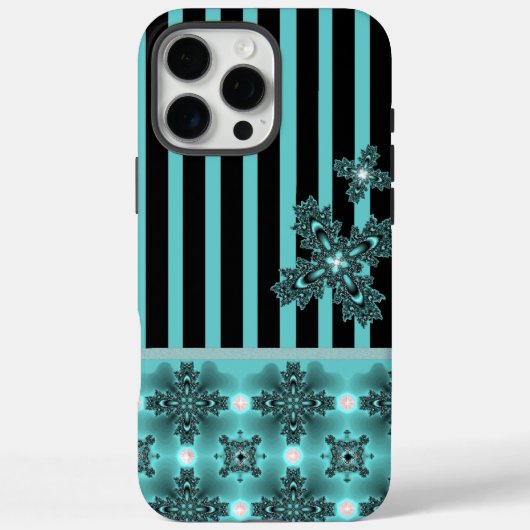 Coques Case-Mate iPhone Fleurs Artdeco dans le style rétro (Verso)