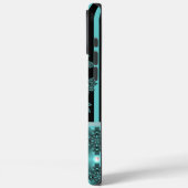 Coques Case-Mate iPhone Fleurs Artdeco dans le style rétro (Verso / Gauche)