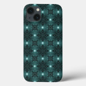 Coques Case-Mate iPhone Fleurs Artdeco dans le style rétro (Verso)