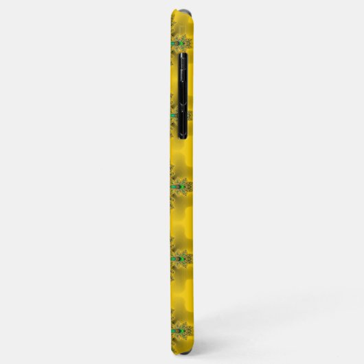 Coques Case-Mate iPhone Fleurs Artdeco dans le style rétro (Dos/Gauche)