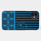 Coques Case-Mate iPhone Fleurs Artdeco dans le style rétro (Dos (Horizontal))