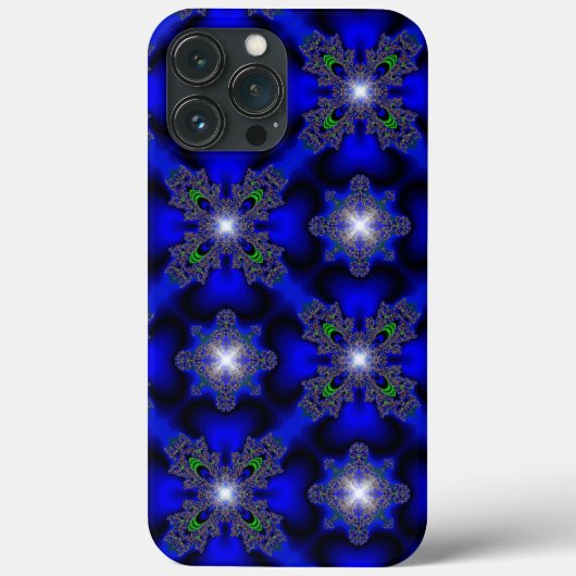 Coques Case-Mate iPhone Fleurs Artdeco dans le style rétro (Verso)