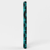 Coques Case-Mate iPhone Fleurs Artdeco dans le style rétro (Dos/Droite)