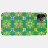 Coques Case-Mate iPhone Fleurs Artdeco dans le style rétro (Dos (Horizontal))
