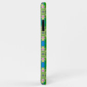 Coques Case-Mate iPhone Fleurs Artdeco dans le style rétro (Dos/Droite)