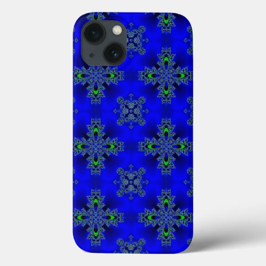 Coques Case-Mate iPhone Fleurs Artdeco dans le style rétro (Verso)