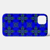 Coques Case-Mate iPhone Fleurs Artdeco dans le style rétro (Verso (horizontal))