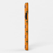 Coques Case-Mate iPhone Fleurs Artdeco dans le style rétro (Dos/Droite)