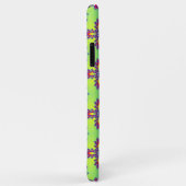 Coques Case-Mate iPhone Fleurs Artdeco dans le style rétro (Dos/Droite)