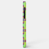Coques Case-Mate iPhone Fleurs Artdeco dans le style rétro (Dos/Gauche)