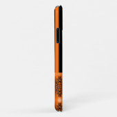 Coques Case-Mate iPhone Fleurs Artdeco dans le style rétro (Dos/Droite)