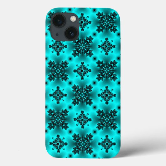 Coques Case-Mate iPhone Fleurs Artdeco dans le style rétro (Verso)