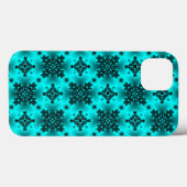 Coques Case-Mate iPhone Fleurs Artdeco dans le style rétro (Verso (horizontal))