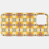 Coques Case-Mate iPhone Fleurs Artdeco dans le style rétro (Verso (horizontal))