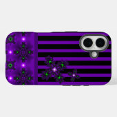 Coques Case-Mate iPhone Fleurs Artdeco dans le style rétro (Verso (horizontal))