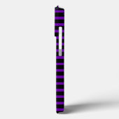 Coques Case-Mate iPhone Fleurs Artdeco en style rétro avec monogramme (Verso / Gauche)