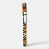 Coques Case-Mate iPhone Fleurs atomiques - Fleurs modernes du milieu du si (Verso / Gauche)