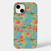 Coques Case-Mate iPhone Fleurs Balsam et Lobelia (Verso)