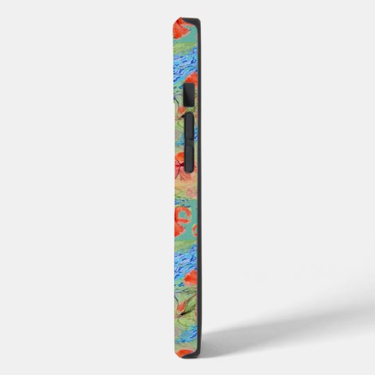 Coques Case-Mate iPhone Fleurs Balsam et Lobelia (Verso / Gauche)