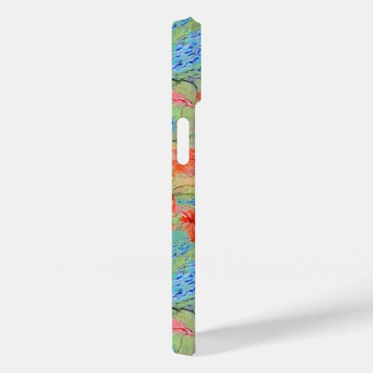 Coques Case-Mate iPhone Fleurs Balsam et Lobelia (Verso / Droite)