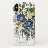 Coques Case-Mate iPhone Fleurs Bellops personnalisées (Dos)