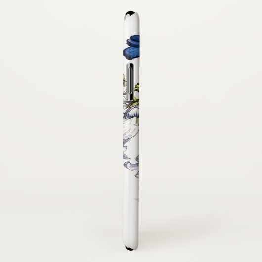 Coques Case-Mate iPhone Fleurs Bellops personnalisées (Dos/Droite)